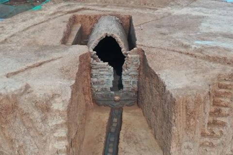 Makam bangsawan kuno ditemukan di Jiangsu, China timur
