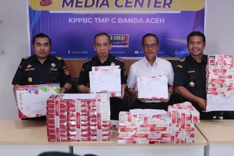 Bea Cukai dalami pendistribusian rokok ilegal di Banda Aceh
