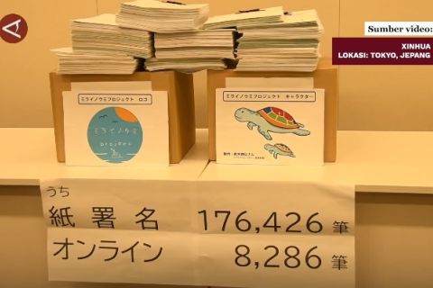 Warga Jepang buat petisi tolak pembuangan air limbah nuklir ke laut
