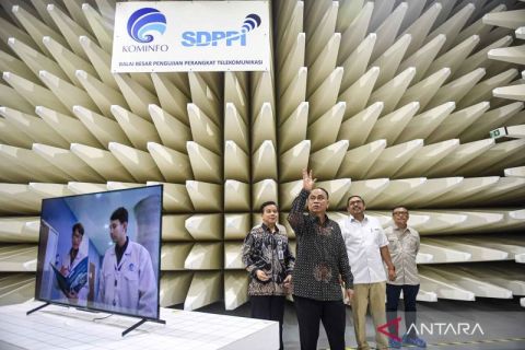 Menkominfo Budi Arie Setiadi tinjau IDTH di Tapos