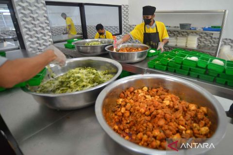 Begini suasana dapur higienis Basalero dalam penjara di Padang