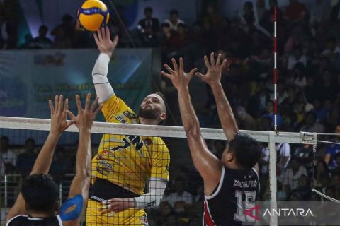 Jakarta STIN BIN kalahkan Jakarta Lavani Allo Bank Electric