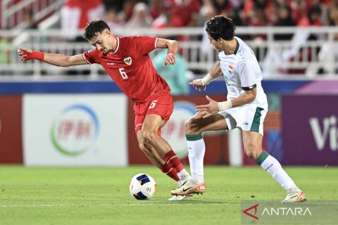 Timnas Indonesia U-23 kalah dari Irak 1-2