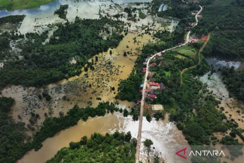 17 desa terendam banjir di Kabupaten Konawe Utara