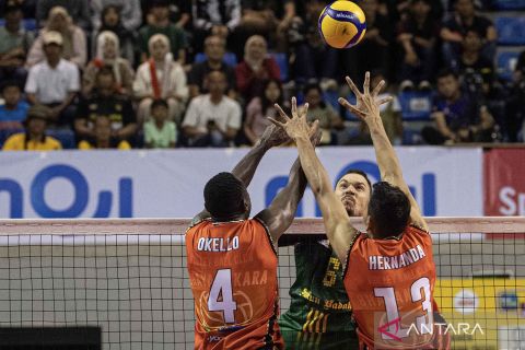 PLN Mobile Proliga 2024: Jakarta Bhayangkara Presisi lawan Kudus Sukun Badak