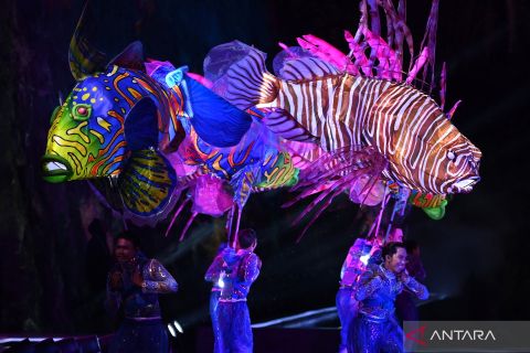 Welcoming Dinner World Water Forum 2024 di GWK Bali