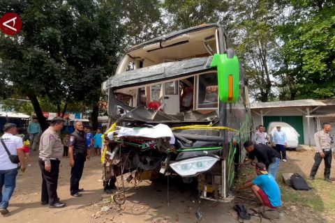 Supir bus Trans Putera Fajar ceritakan kronologi dan meminta maaf