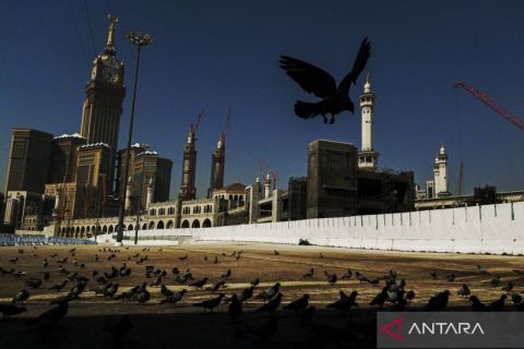 Jelang kedatangan jamaah calon haji di Makkah