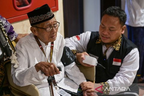 Jamaah tertua se-Indonesia pada musim haji 1445 H/2024 M
