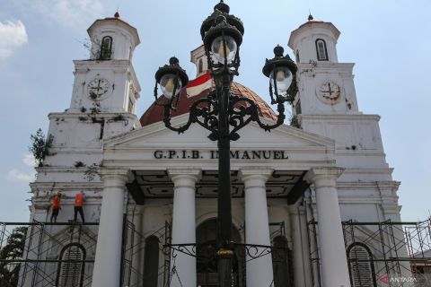 Rehabilitasi bangunan cagar budaya Gereja Blenduk