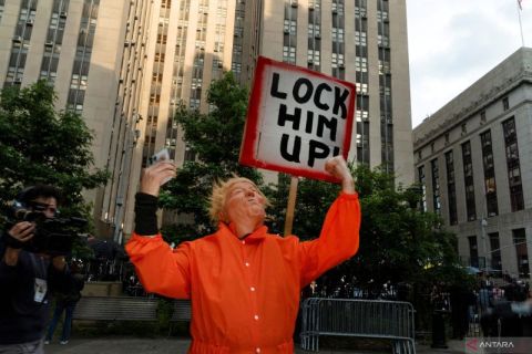 Donald Trump jadi mantan Presiden AS pertama yang divonis bersalah