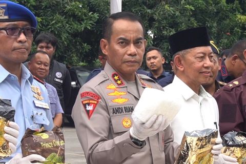 Polda Sulsel musnahkan 37 kg narkoba, selamatkan 300.000 jiwa