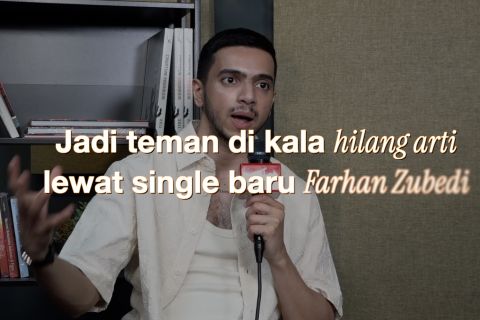 Jadi teman di kala hilang arti lewat single baru Farhan Zubedi