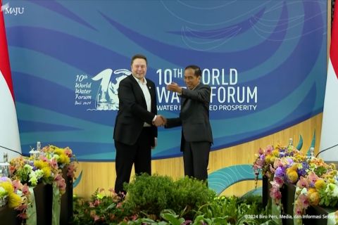Jokowi ajak Elon Musk sediakan internet terjangkau di Indonesia
