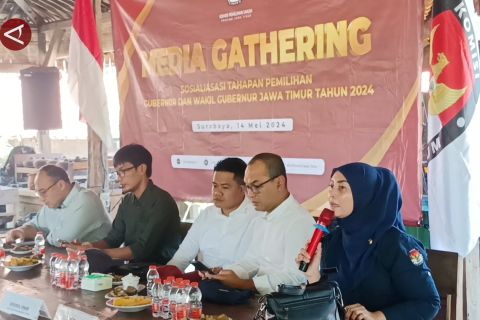 KPU terima berkas pendaftaran 6 bakal Cakada perseorangan di Jatim