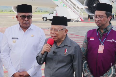 Lepas jamaah calon haji Aceh, Wapres ingatkan waspadai cuaca panas