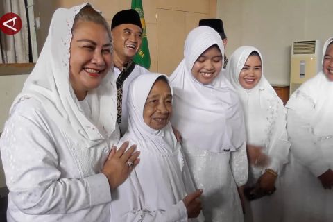 Calon jamaah haji tertua dari Kota Semarang berusia 94 tahun