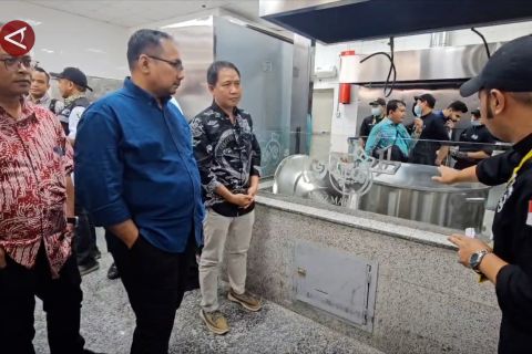 Jelang kedatangan calon haji, Menag periksa hotel dan dapur di Madinah