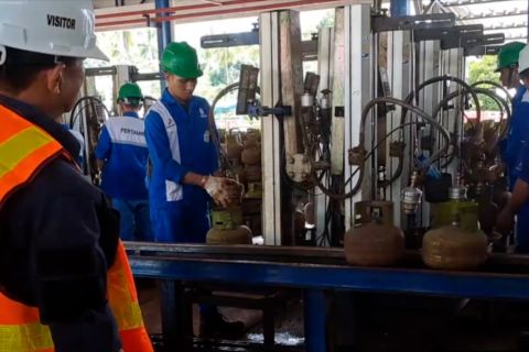 SPPBE Kendari jamin isi tabung LPG bersubsidi sesuai ketentuan