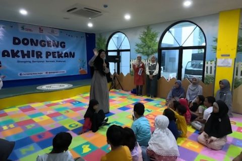 Dongeng akhir pekan tingkatkan kreativitas dan literasi pada anak