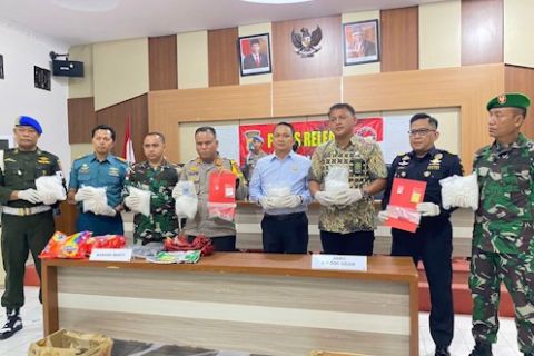Tim gabungan gagalkan penyelundupan sabu 7 kg di perbatasan Kaltara