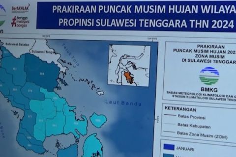 BMKG ingatkan masyarakat Sultra waspadai cuaca ekstrem saat pancaroba
