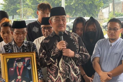 Wakili keluarga Salim Said, ini pesan Jimly Asshiddiqie di pemakaman