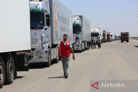 Irak kirim bantuan makanan dan medis ke Jalur Gaza