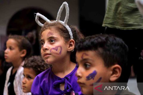 Pemulihan trauma untuk anak-anak Palestina di Kota Khan Younis