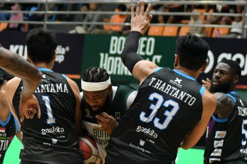 IBL 2024 : Borneo Hornbills menang atas Amartha Hangtuah Jakarta