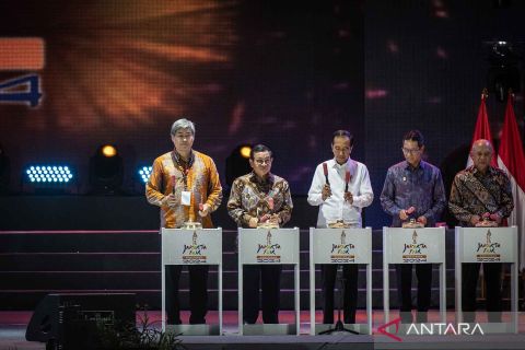 Presiden Joko Widodo buka Jakarta Fair 2024