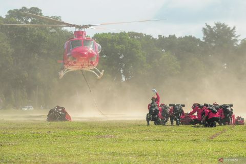 Simulasi pemadaman karhutla antisipasi kemarau