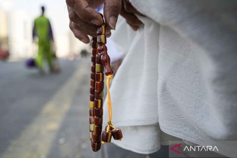 Pemberangkatan jamaah calon haji Indonesia menuju ke Arafah