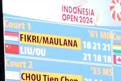 Bagas/Fikri melaju ke babak 16 besar usai taklukkan ganda China