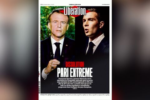 Kalah di pemilu Uni Eropa, Macron serukan pemilu legislatif Prancis