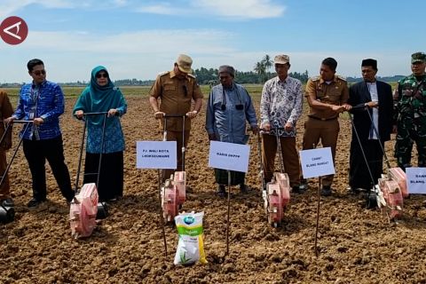 Lhokseumawe aktifkan lahan tidur untuk bangun kemandirian santri