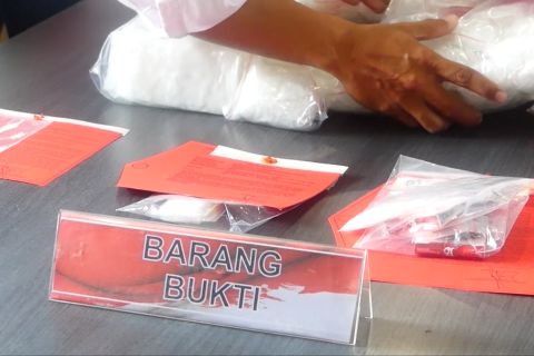 Polda Kalsel sita 21,9 kg sabu selama operasi Antik Intan 2024