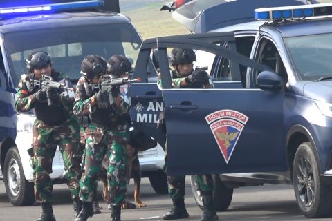 Saat Lanud Abd. Saleh Malang atasi "serangan" teroris