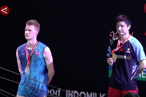 China dominasi gelar juara di Indonesia Open 2024