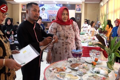 Palangka Raya gelar Lomba masak serba ikan untuk generasi emas