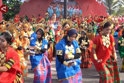 Sulsel Menari libatkan 24 ribu pelajar pecahkan 2 rekor dunia MURI
