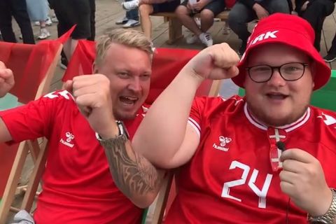 Suporter legawa meski Denmark gagal balas dendam atas Inggris