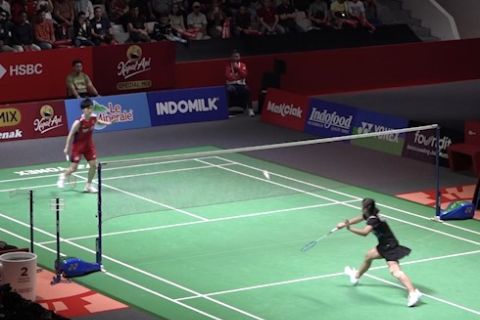 Gregoria gagal cetak 3 kemenangan berturut atas Wang Zhi Yi