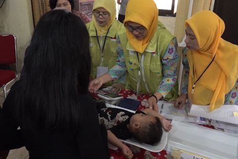 Presiden Jokowi sebut menurunkan angka stunting tidak mudah