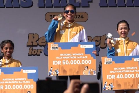LPS Monas Half Marathon jadi ajang latihan atlet jelang PON