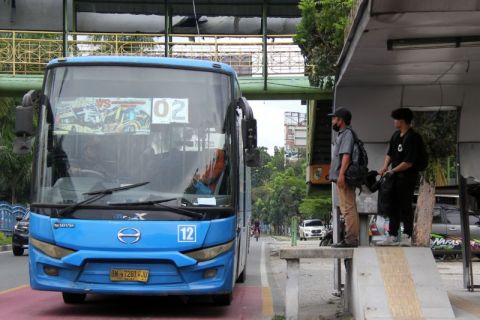 FOTO- Layanan bus Trans Metro Pekanbaru