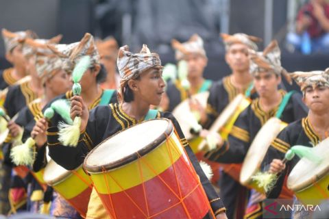 Peserta tambua tansa antusias