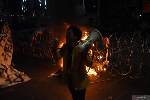 BEM SI berunjuk rasa di Jakarta