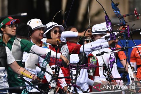 Atlet panahan Indonesia memulai laga perdana Olimpiade Paris 2024