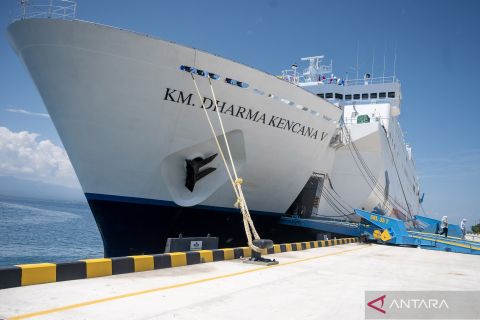 The launch of MV Dharma Kencana V